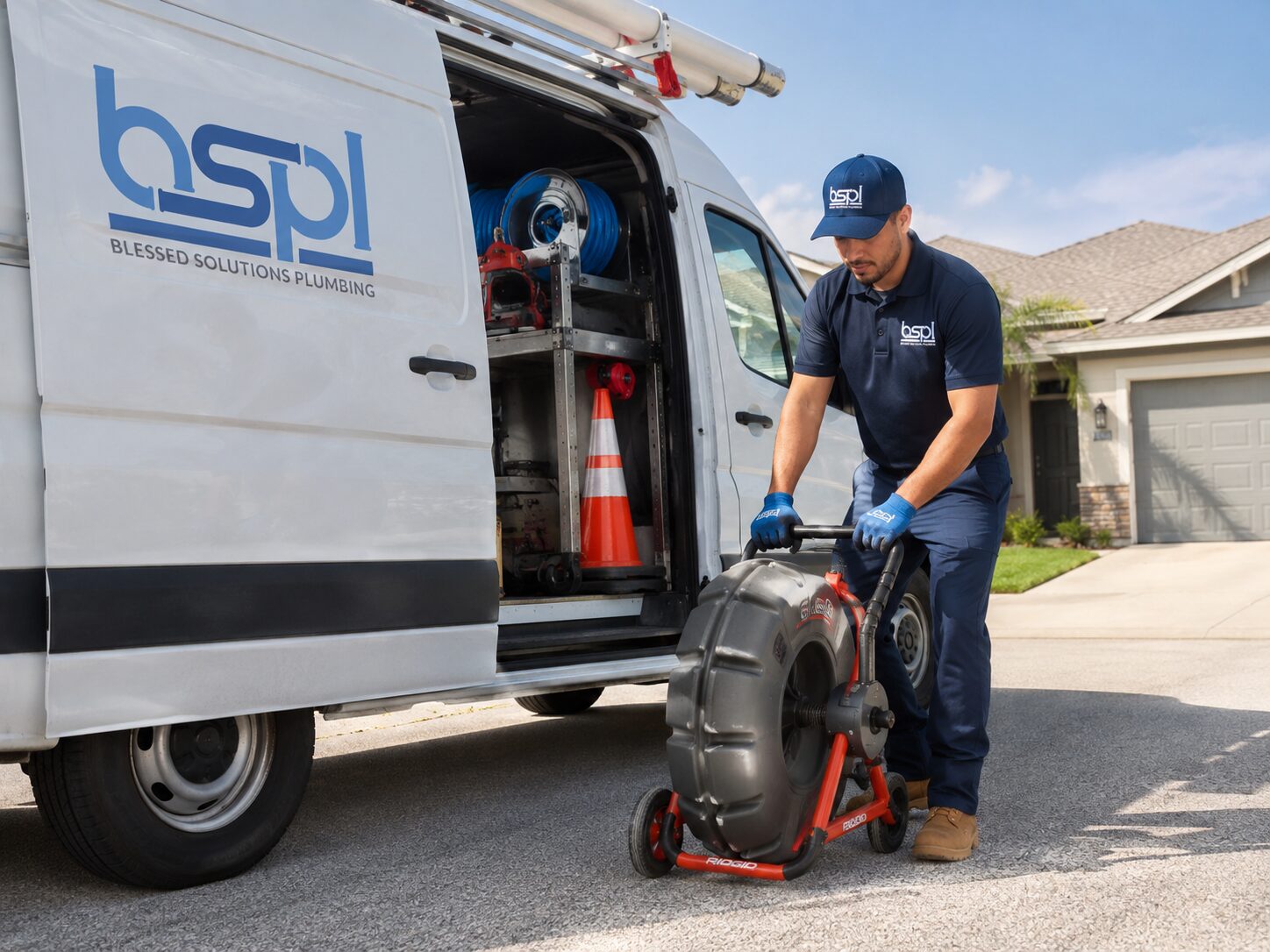 Kitchen drain hydro-jetting and cleaning in Central Florida