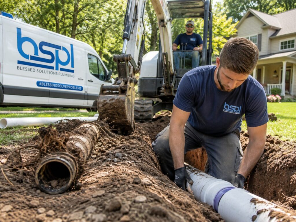 Blessed Solutions Plumbing - Sewer line repair in Kissimmee, FL