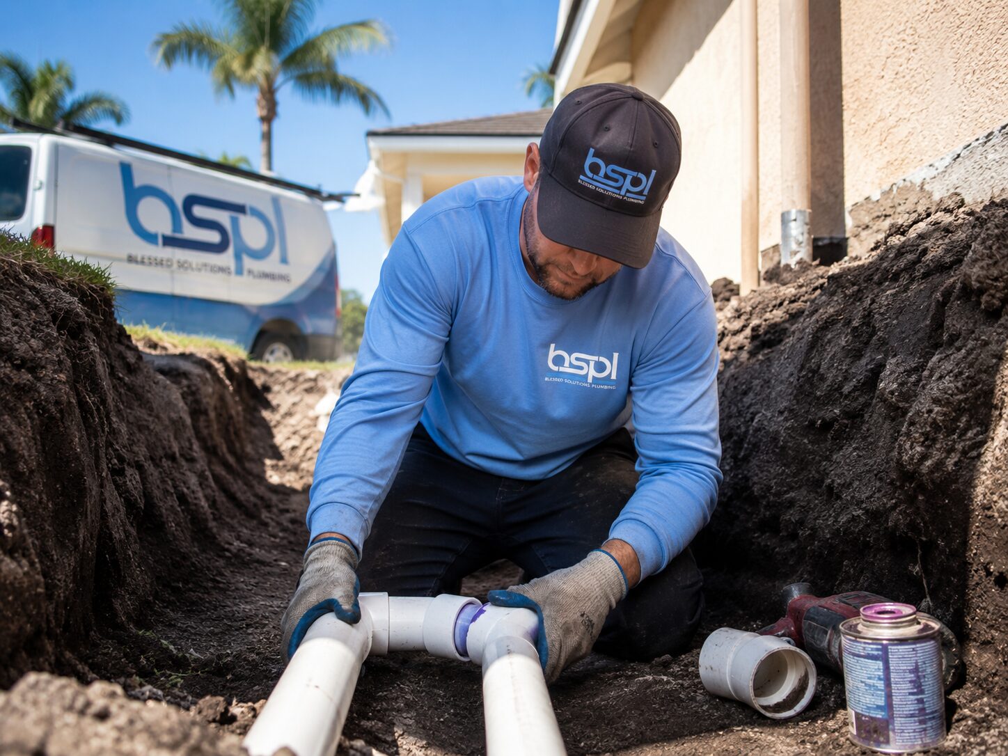 Professional Sewer line repair service in Central Florida