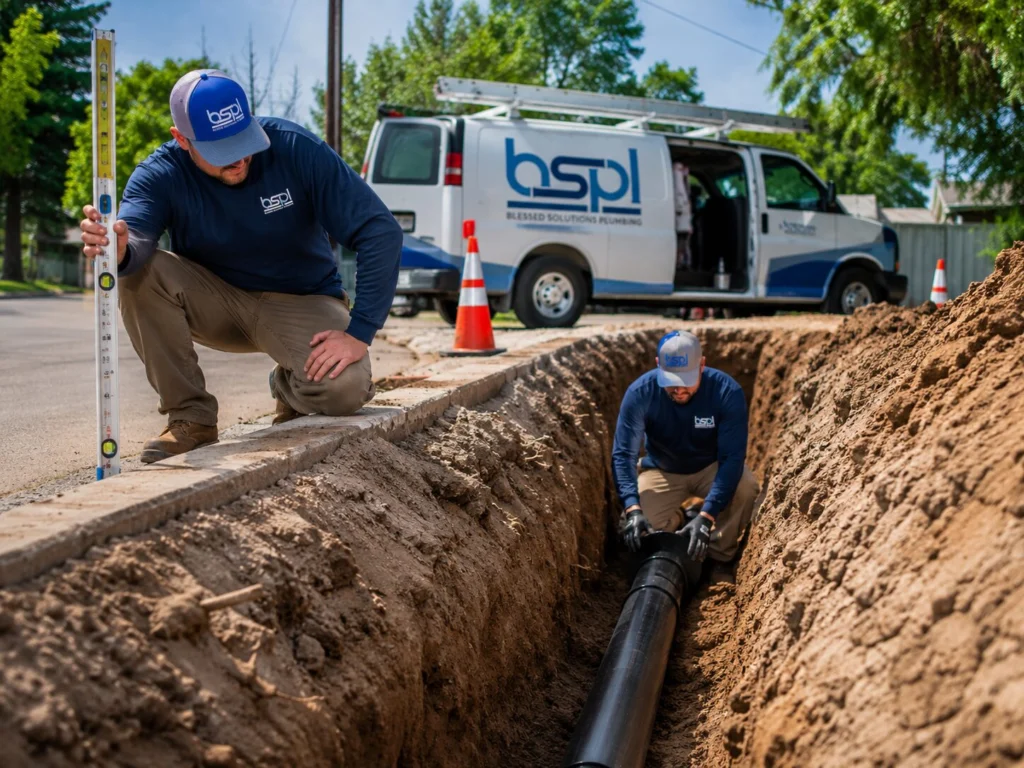 Sewer line repair in Orlando, FL - Blessed Solutions Plumbing