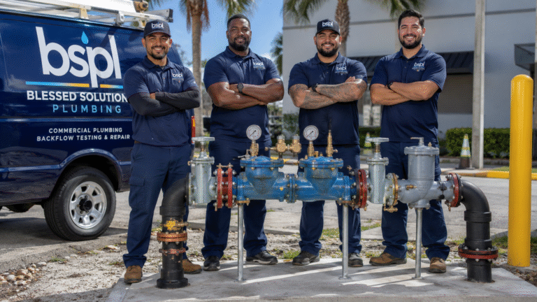 Repairing and rebuilding a backflow prevention valve in Central Florida
