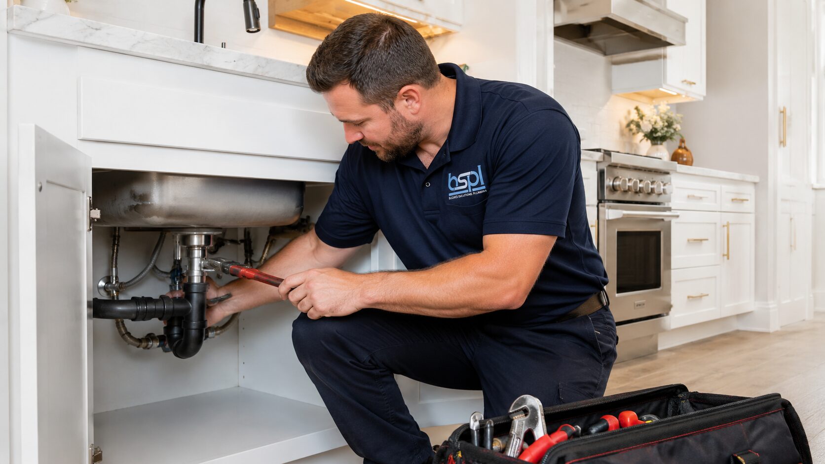 Kitchen and bathroom plumbing in Orlando, FL - Blessed Solutions Plumbing
