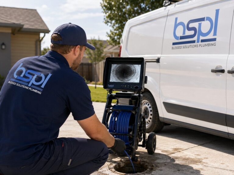 Blessed Solutions Plumbing - Sewer camera inspection in Kissimmee, FL