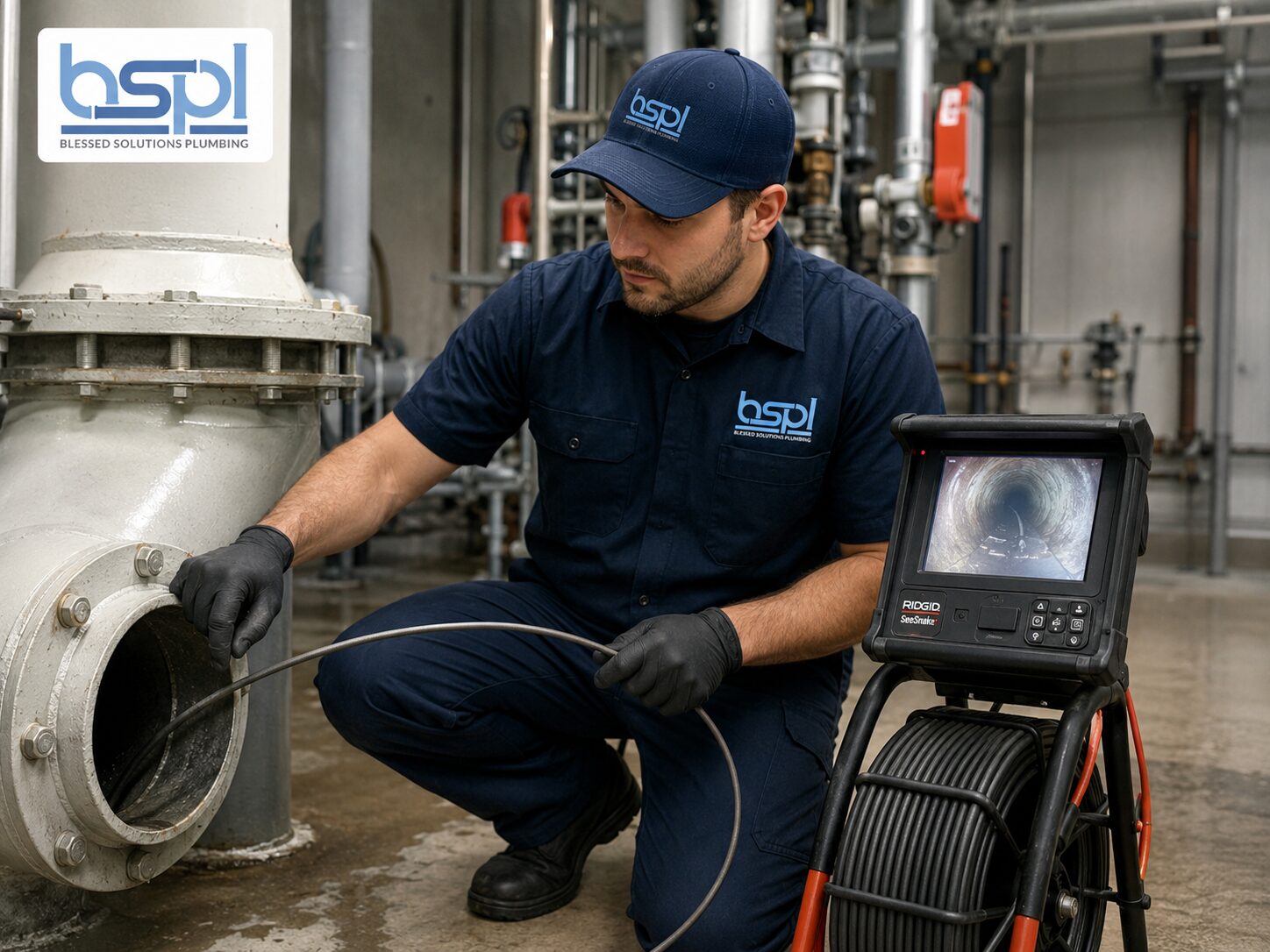 Sewer camera inspection by licensed plumbers in St. Cloud, FL