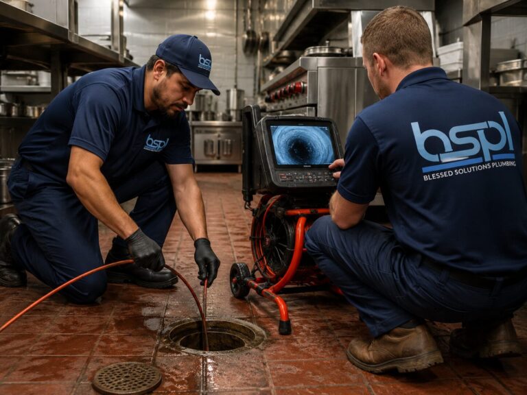 Sewer camera inspection in Orlando, FL - Blessed Solutions Plumbing