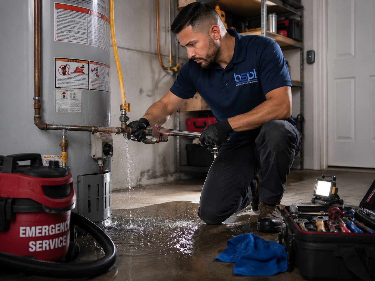 Emergency plumbing by licensed plumbers in St. Cloud, FL