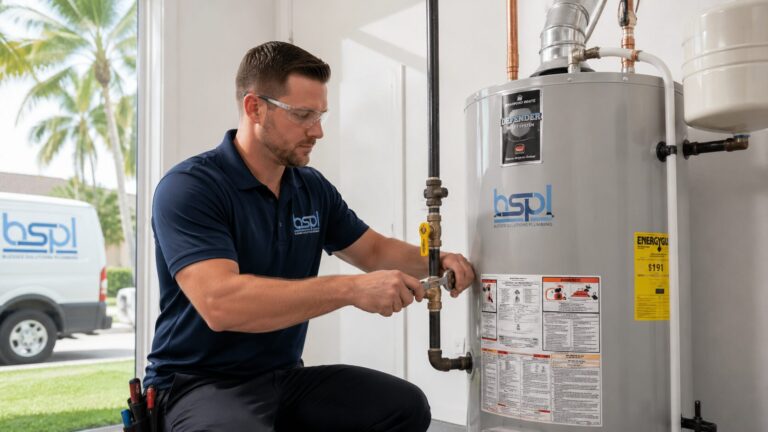 Gas line services by licensed plumbers in St. Cloud, FL