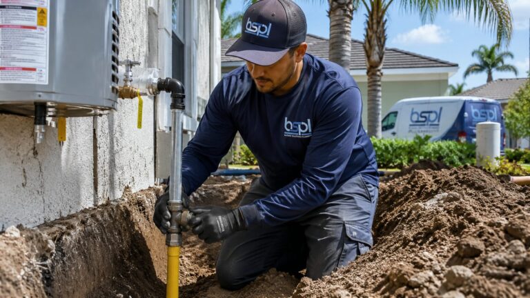 Professional Gas line services service in Central Florida