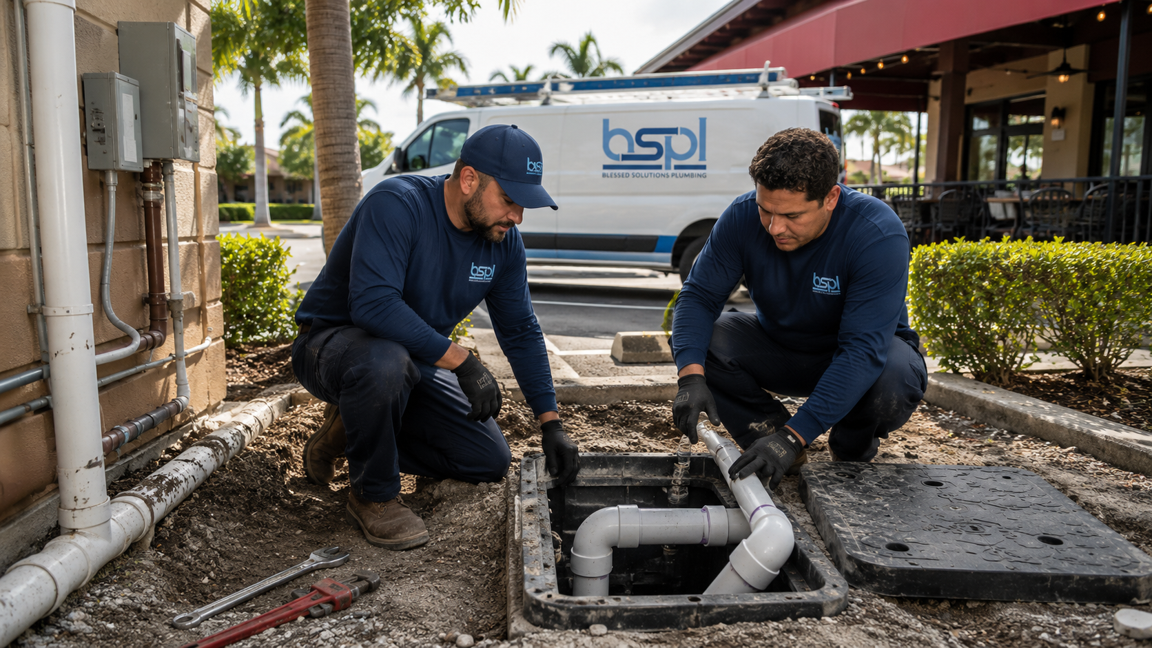 Grease trap service by licensed plumbers in St. Cloud, FL