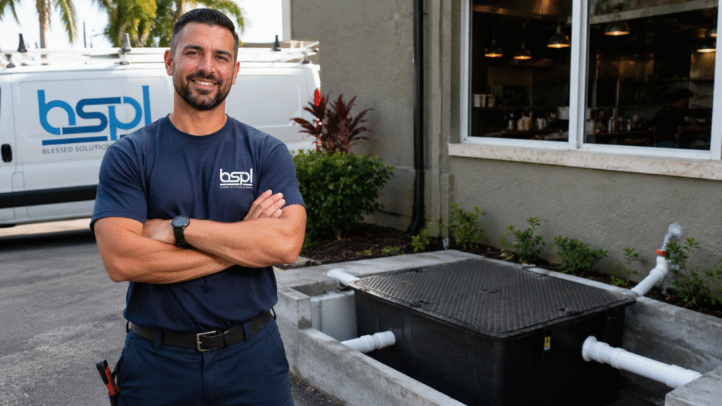 Grease trap service in Orlando, FL - Blessed Solutions Plumbing