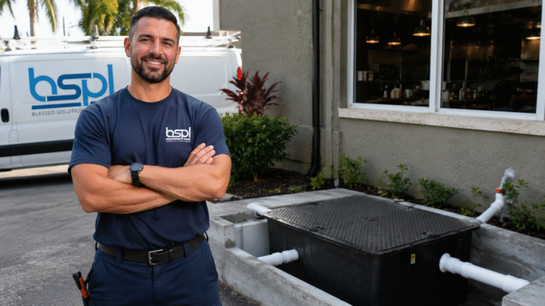 Grease trap service in Orlando, FL - Blessed Solutions Plumbing