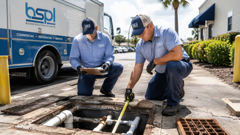 Grease trap service in Orlando, FL - Blessed Solutions Plumbing