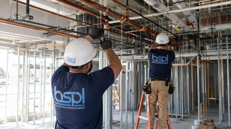 New construction plumbing in Orlando, FL - Blessed Solutions Plumbing