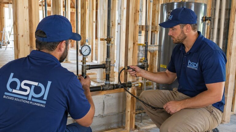Gas line services in Orlando, FL - Blessed Solutions Plumbing