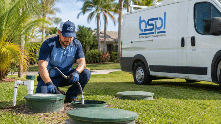 Locating and inspecting a buried septic tank in Central Florida