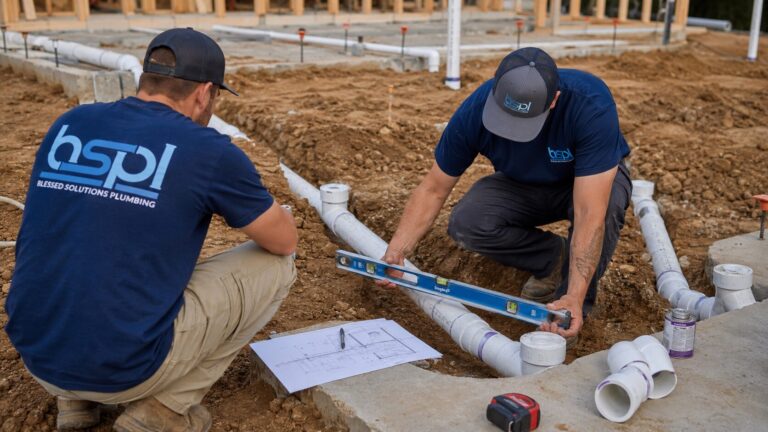 Sewer line installation in Orlando, FL - Blessed Solutions Plumbing