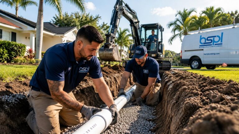 Blessed Solutions Plumbing - Sewer line installation in Kissimmee, FL