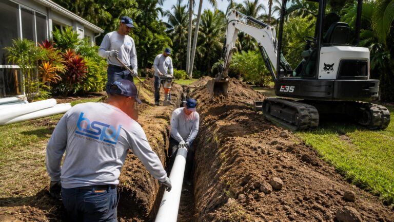 Sewer line installation in Orlando, FL - Blessed Solutions Plumbing