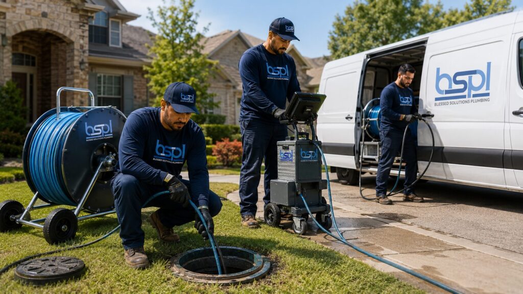 Trenchless sewer repair in Orlando, FL - Blessed Solutions Plumbing