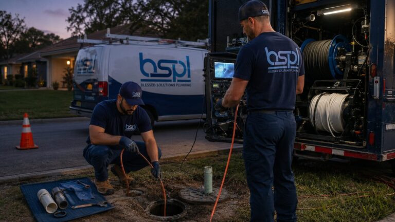 Professional Trenchless sewer repair service in Central Florida