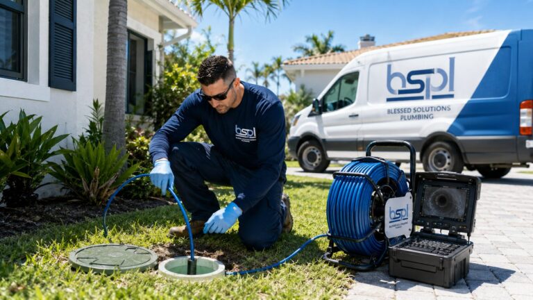 Trenchless sewer repair in Orlando, FL - Blessed Solutions Plumbing