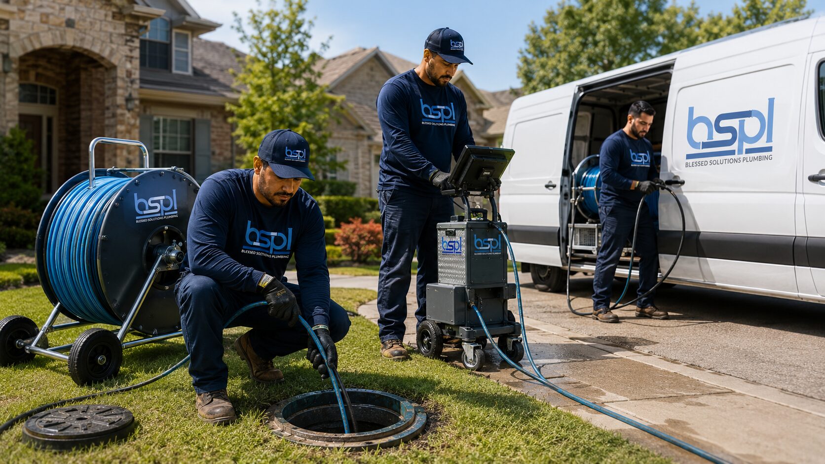 Trenchless sewer repair in Orlando, FL - Blessed Solutions Plumbing