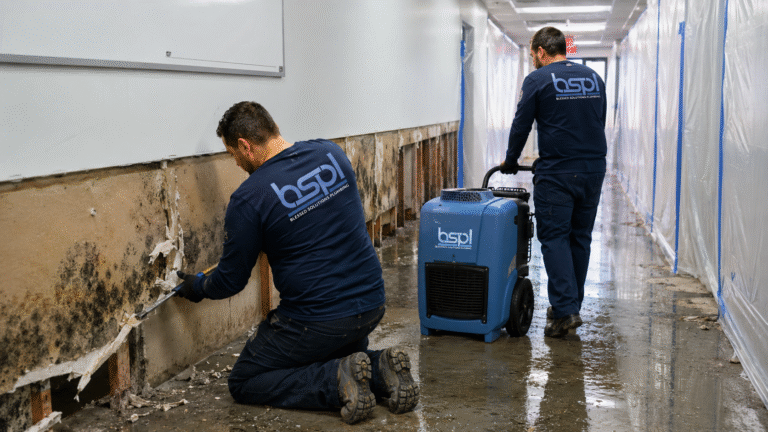 Repairing a leaking water heater and resulting water damage in Central Florida