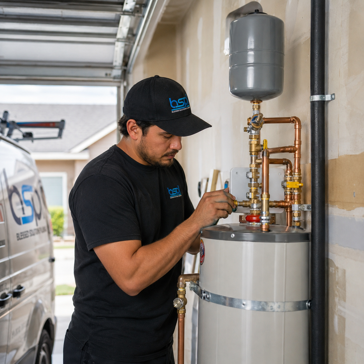 Water heater installation