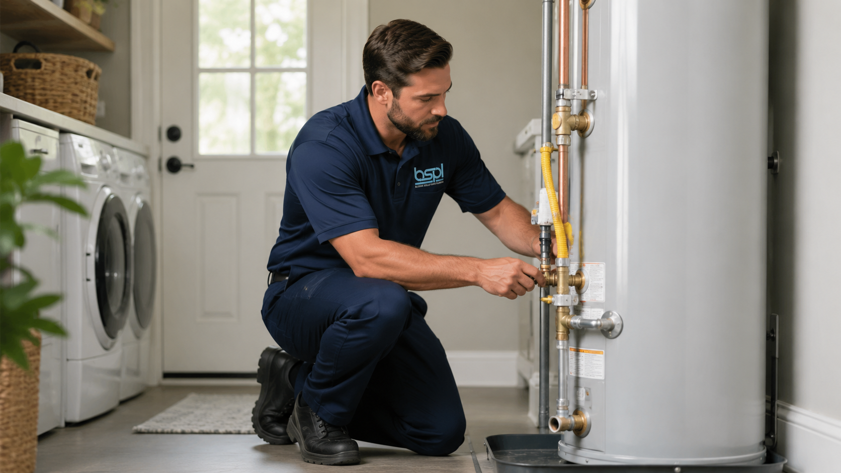 Replacing the inlet screen filter on a tankless water heater in St. Cloud FL