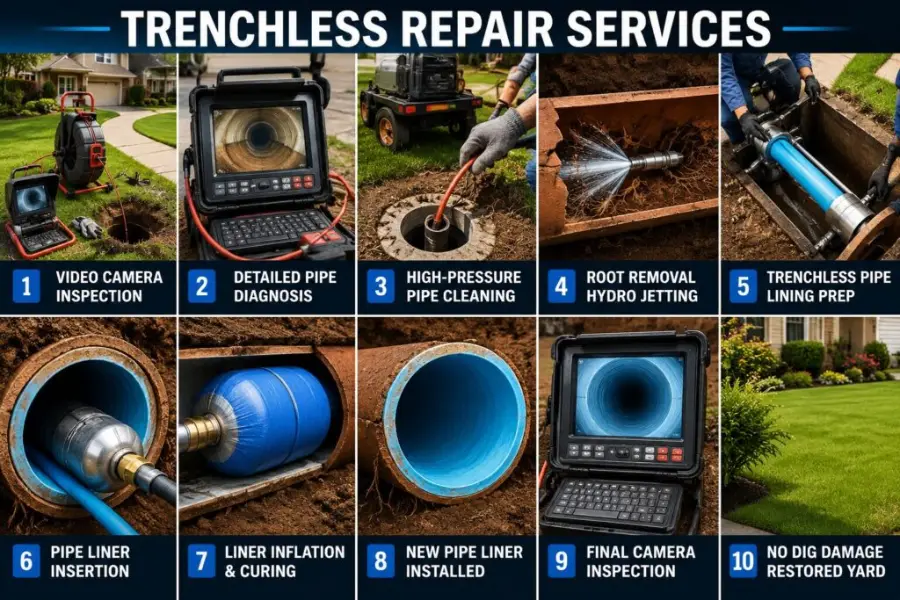 Sewer line repair in Orlando, FL - Blessed Solutions Plumbing