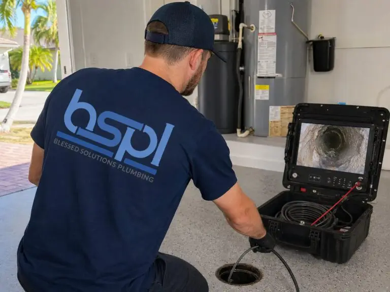 Professional Sewer camera inspection service in Central Florida