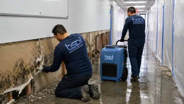 Repairing a leaking water heater and resulting water damage in Central Florida