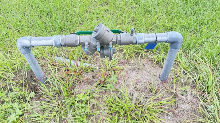 Zurn Wilkins 975XL2 RPZ backflow preventer installed and tested by Blessed Solutions Plumbing in Central Florida